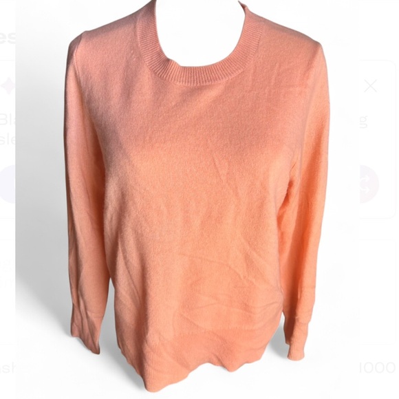 Small Cashmere sweater (peach) - Picture 1 of 4